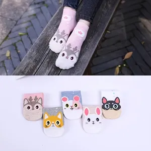 Teenagers Cartoon Animal Knitted Socks Comfy Breathable OutdoorReady