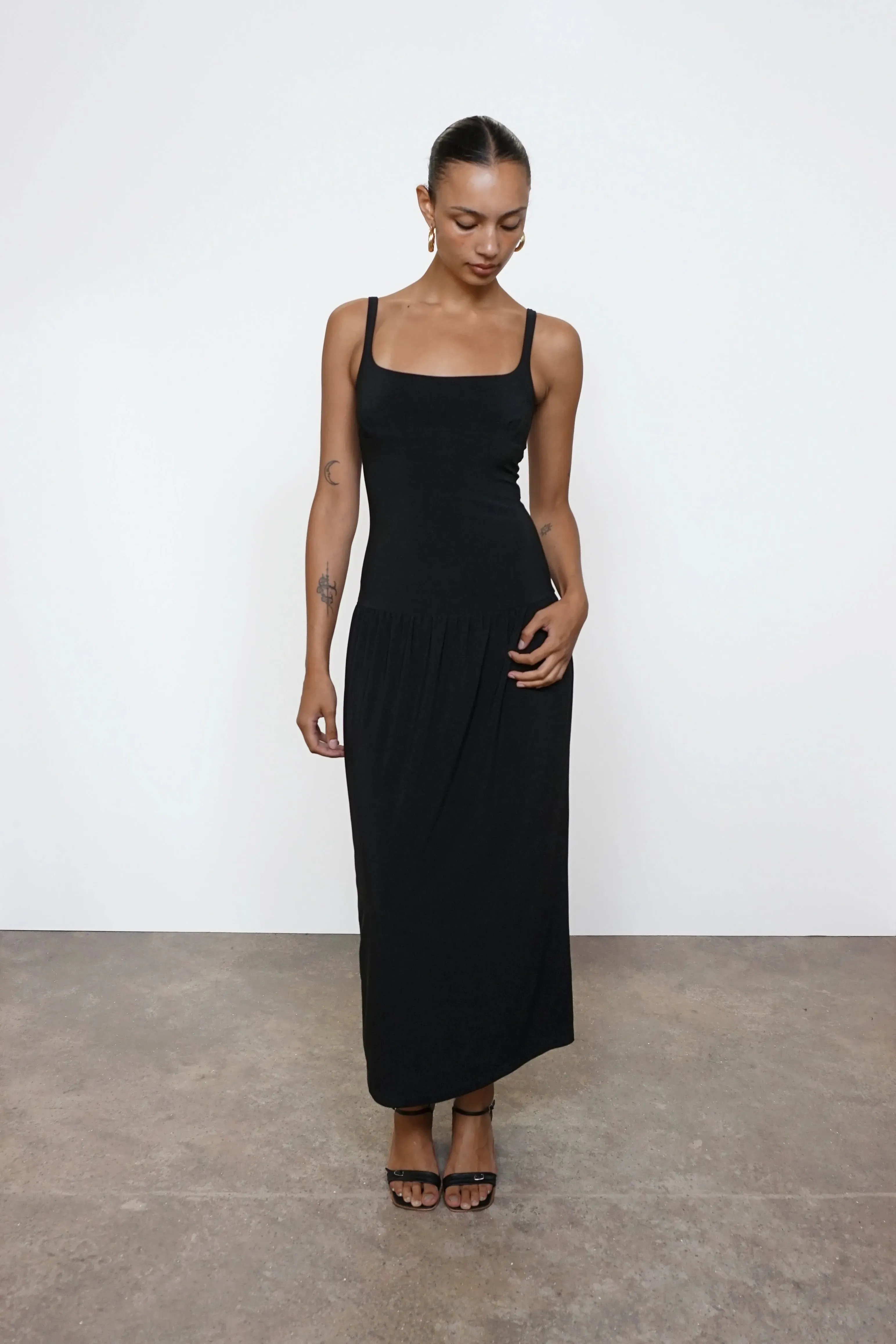 The Kara Maxi Dress, Black