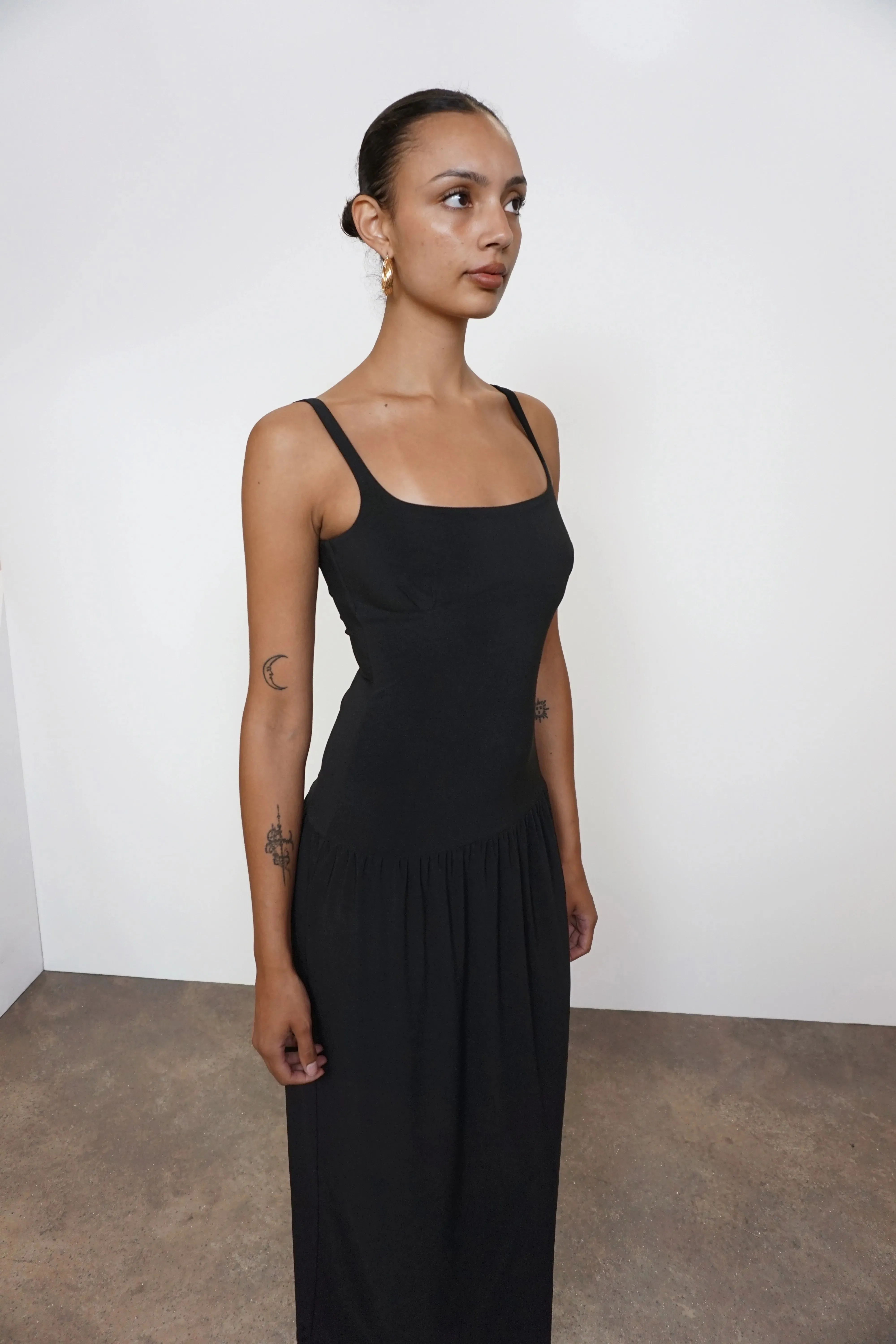 The Kara Maxi Dress, Black