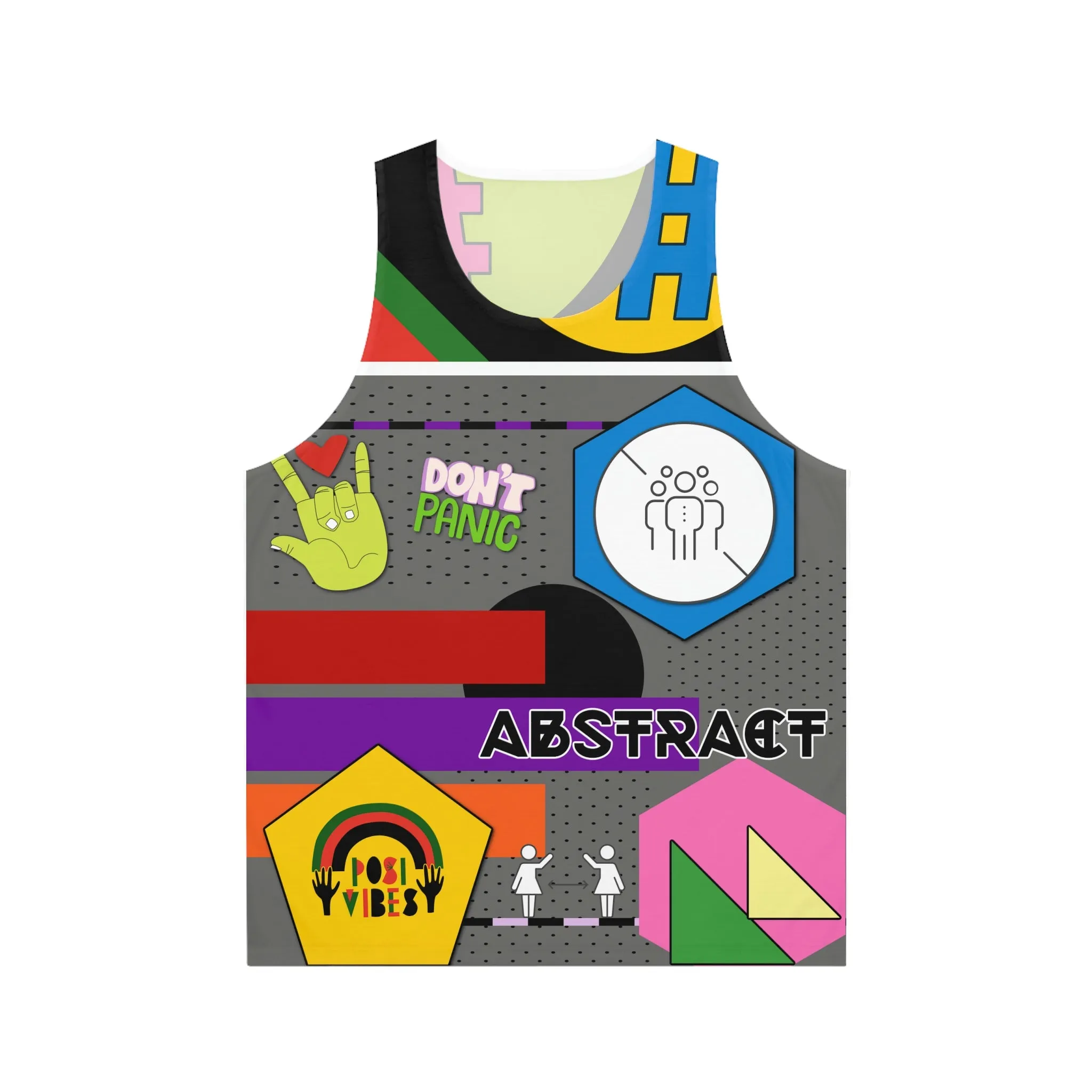 Unisex Tank Top (AOP) ABSTRACT FUN