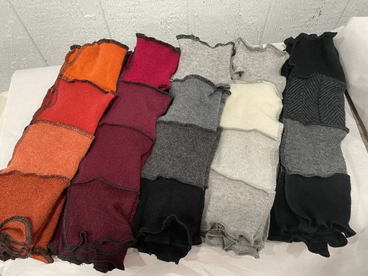 Upcycled Cashmere Wrist Warmers