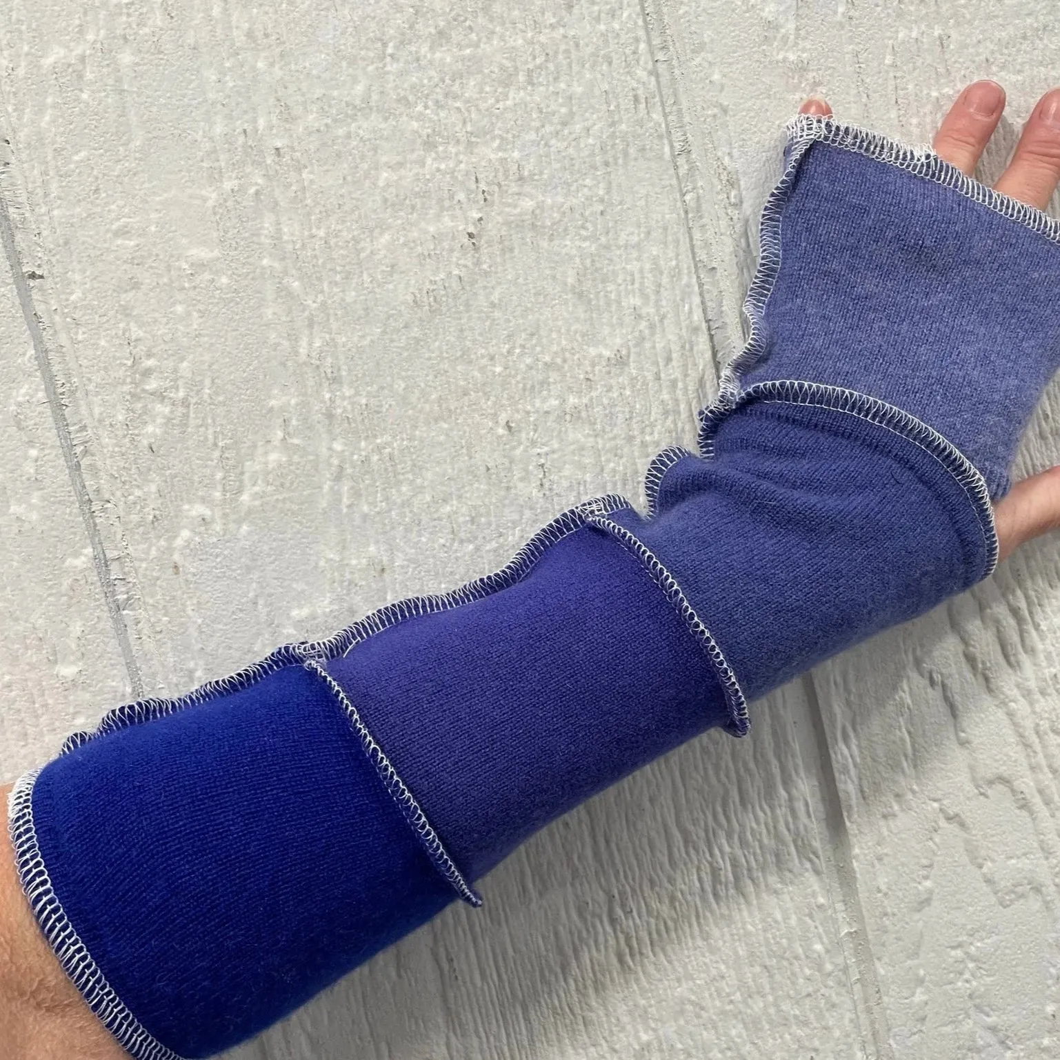 Upcycled Cashmere Wrist Warmers