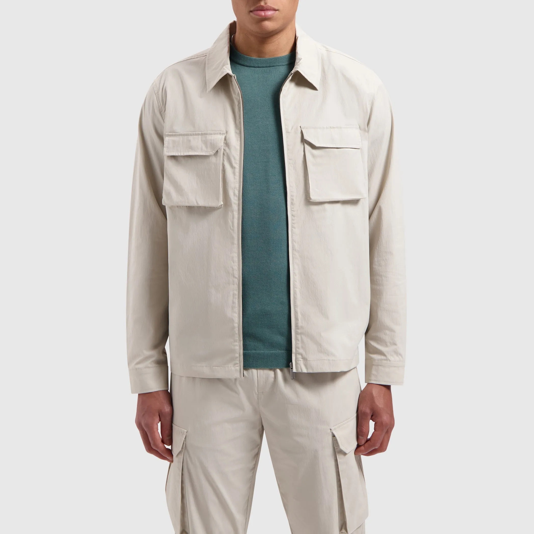 Utility Cargo Shirt | Sand