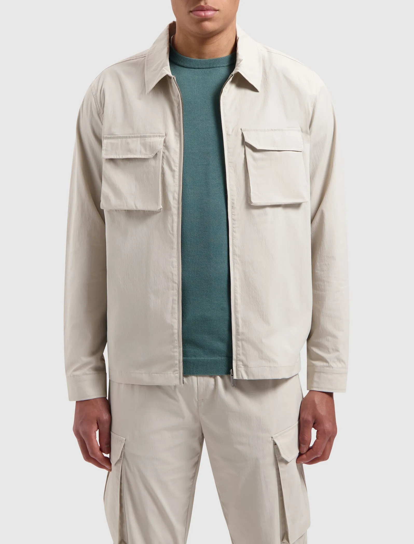 Utility Cargo Shirt | Sand