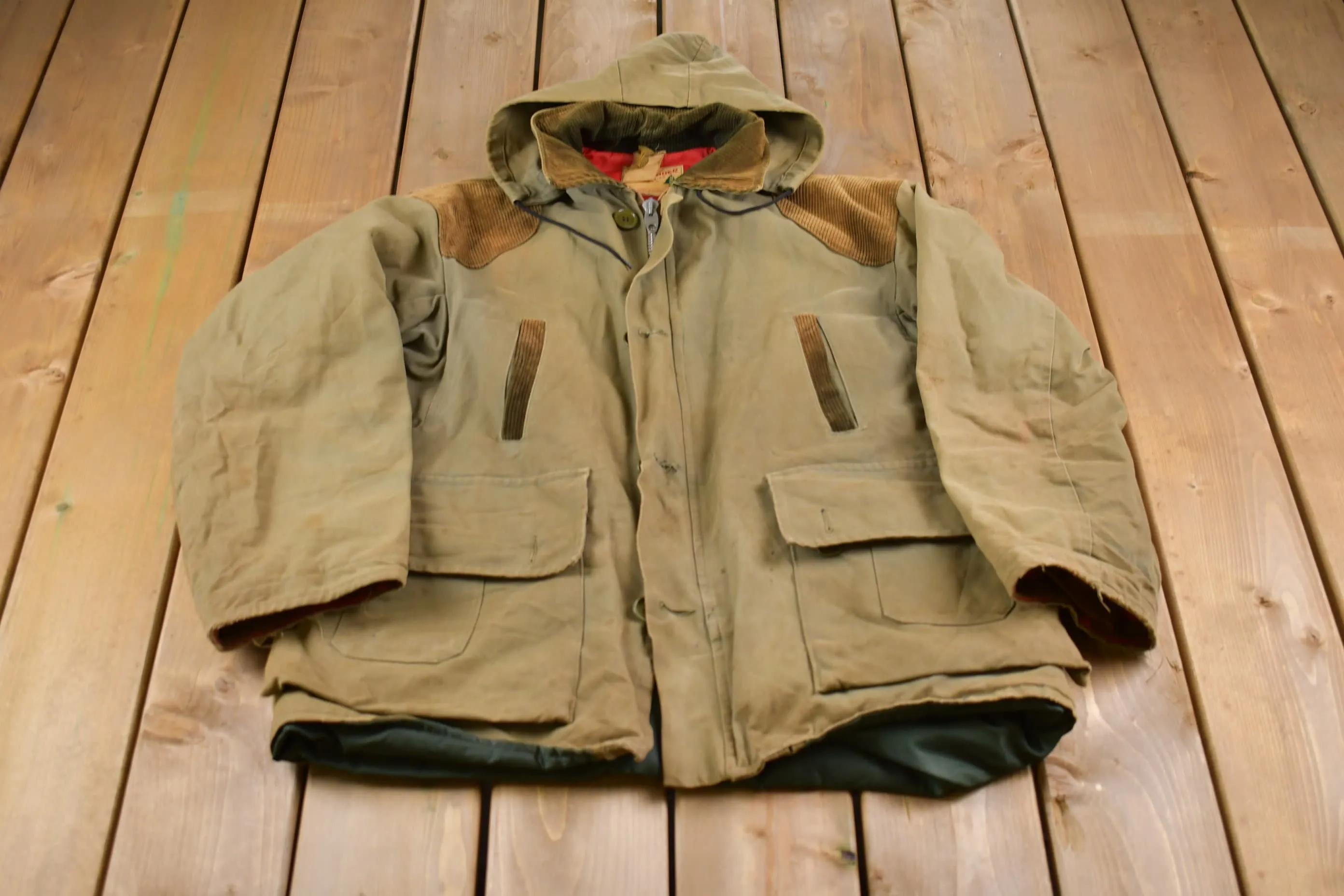 Vintage 1980s Rough Rider Parka Jacket