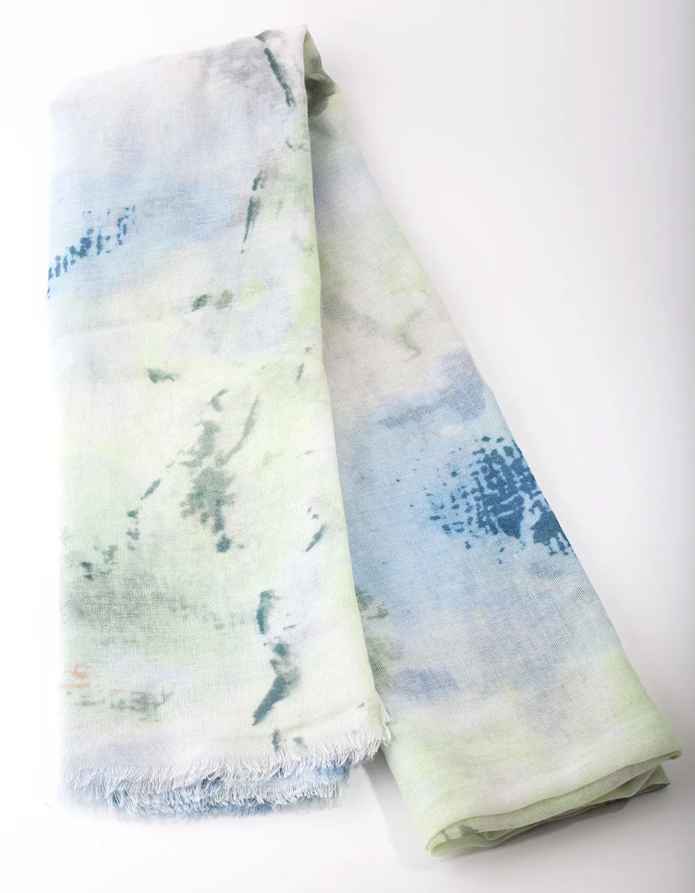 Watercolour Print Scarf