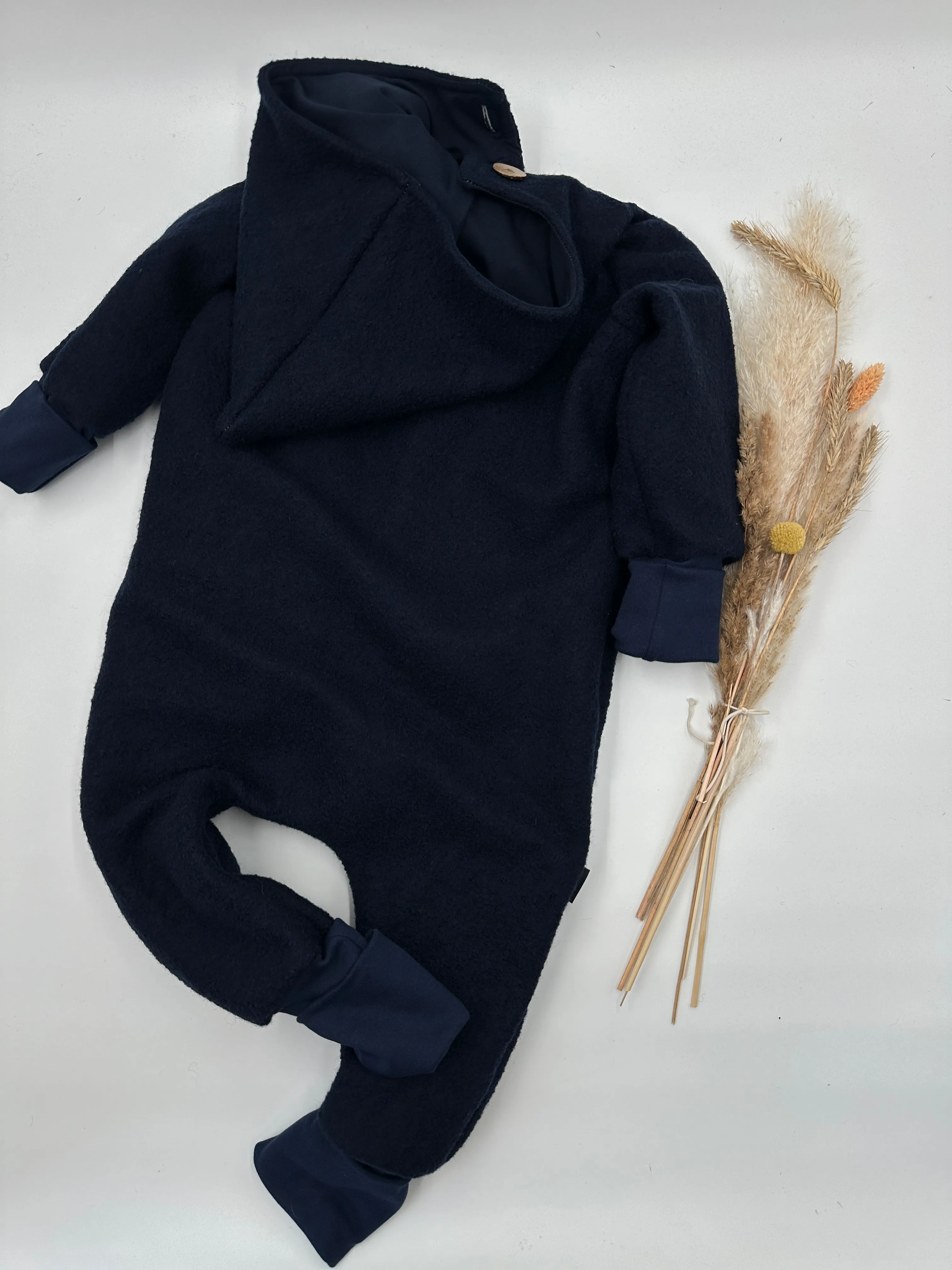 Wollwalk Overall - Navy, Uni Jersey