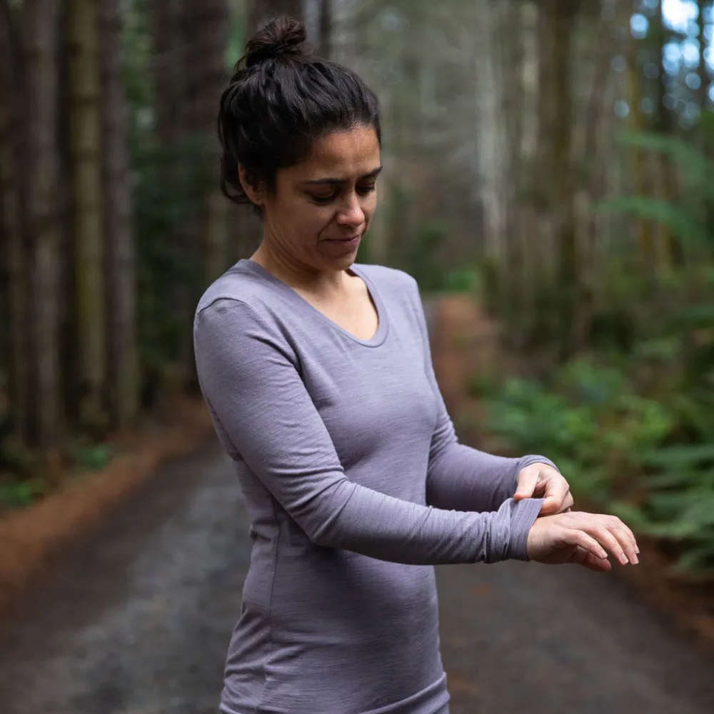 Women’s Merino 190 Hike Long Sleeve Scoop Neck Top