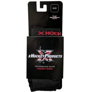 xHockeyProducts Tall Cut Performance Compression Skate Socks