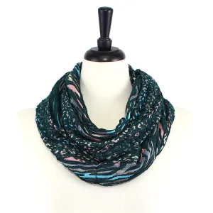 XP8-G Zebra Print Infinity Scarf