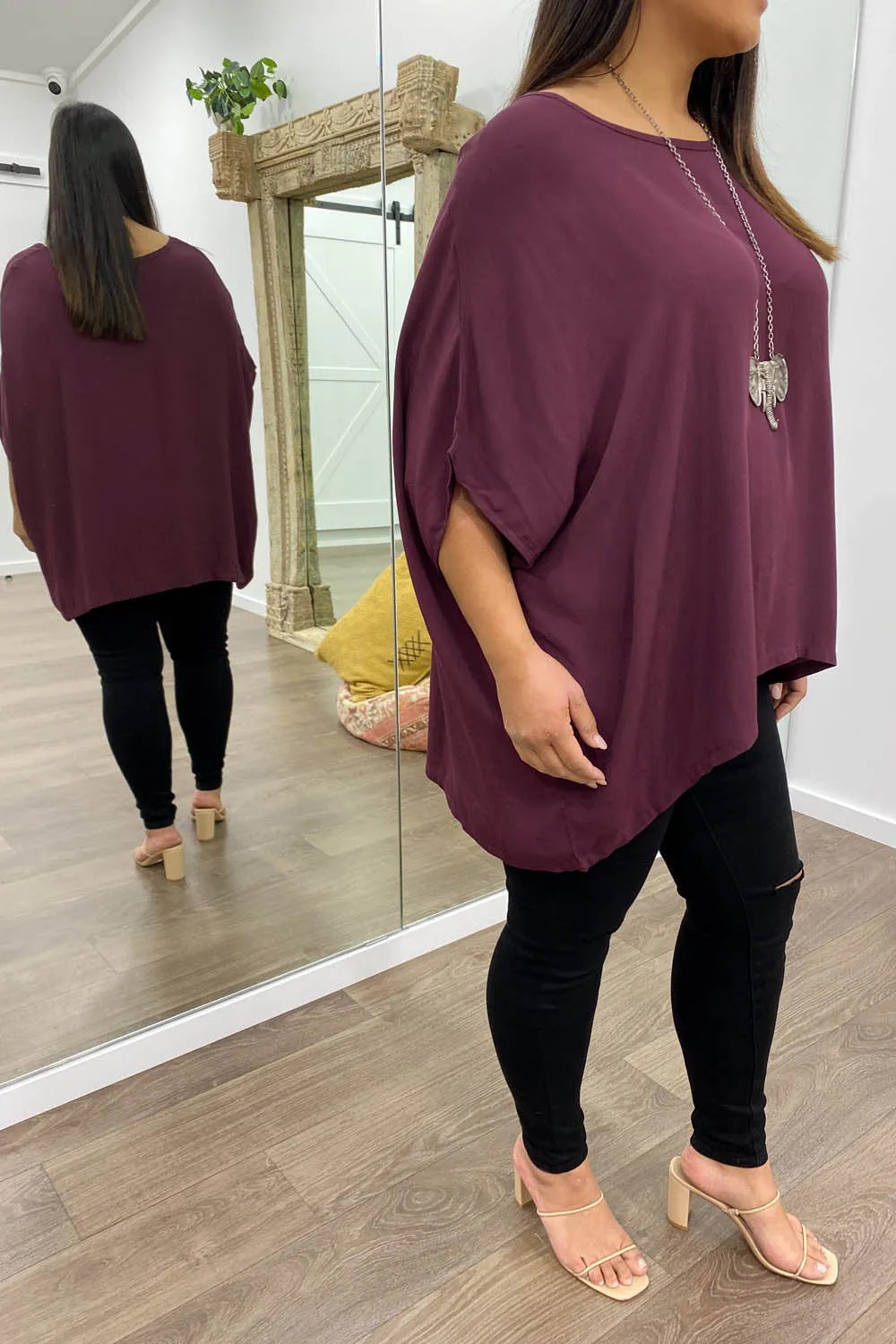 Zara Basic Drape Top