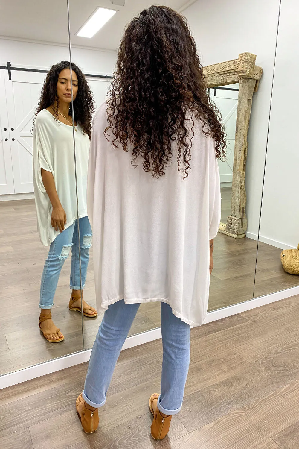 Zara Basic Drape Top