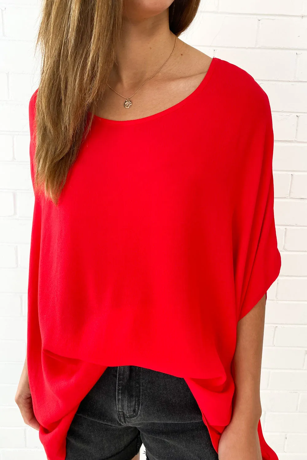 Zara Basic Drape Top