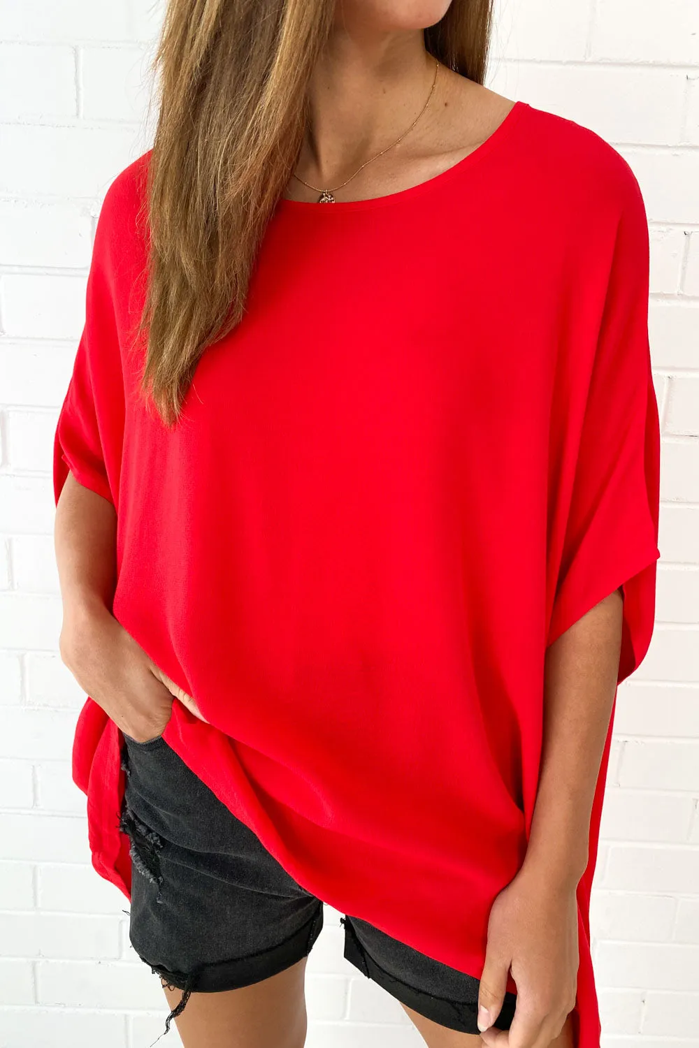 Zara Basic Drape Top