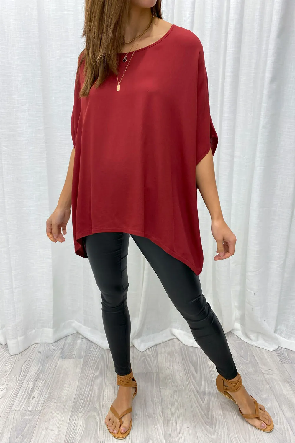 Zara Basic Drape Top